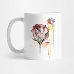 Abstract art rose Mug